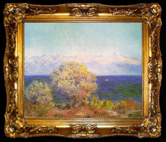 framed  Claude Monet At Cap d